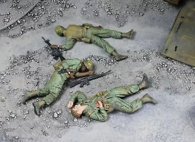 (Pre-Order) Pro-Painted Set 03 1:35 Figures Fallen USMC Soldiers In Vietnam War • $99.98
