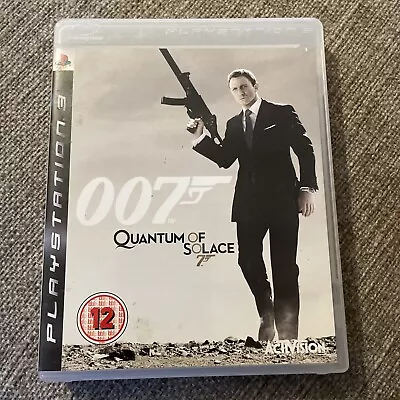 Quantum Of Solace PS3 James Bond 007 Action Game Sony PlayStation 3 No Manual • £5