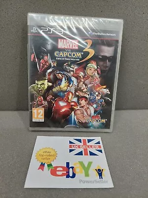 New Sealed Marvel Vs Capcom 3 Fate Of Two Worlds Sony Playstation 3 Game • £28.99