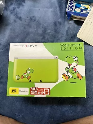 Nintendo 3DS XL Yoshi Special Edition Console *BOXED/COMPLETE • $224.50