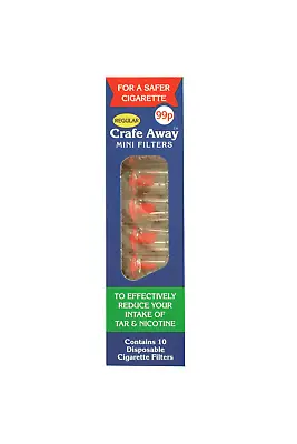 Crafe Away 10 Mini Filters • £0.99