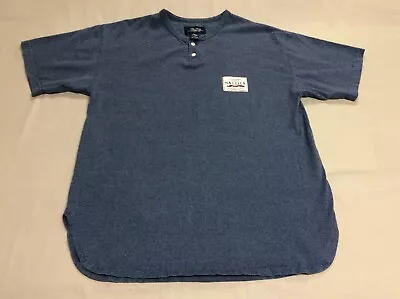 Vintage Nautica Sleepwear Blue Night Pajama T-shirt Mens Medium Soft!! • $9.99