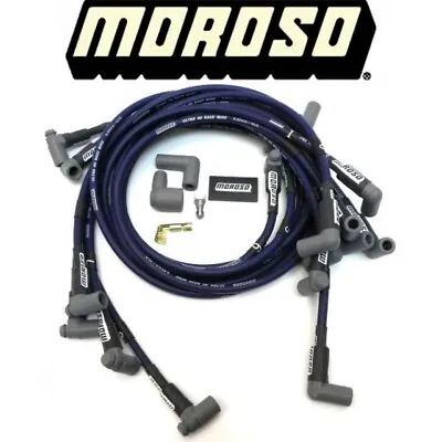 Moroso 73669 Ultra 40 Spark Plug Wires Big Block Chevy HEI Distributor 396 454 • $108.99