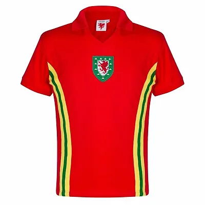 FA Of Wales 1976 National Team Home Football Shirt Men's BNWT New - L/XL/XXL • £14.99