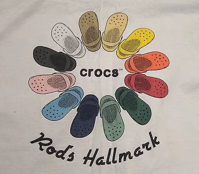 Vintage Rod's Hallmark Store Croc Shoes  T-Shirt Size XL--RARE • $27