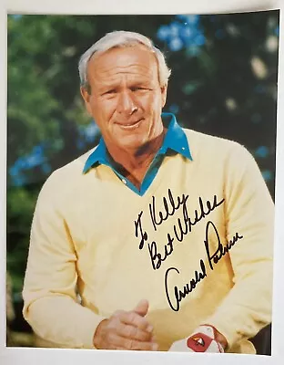 Arnold Palmer Hand Signed Original Autograph 8x10 Glossy  Color Golf Picture • $52