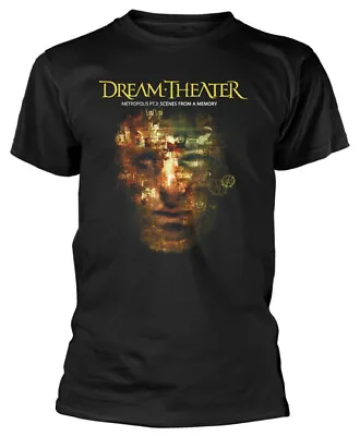 £15.49 • Buy Dream Theater Metropolis Black T-Shirt - OFFICIAL