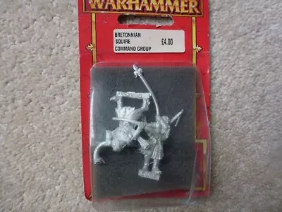 Citadel Warhammer Bretonnian Squire Command Group NMIB Blister Pack • $14.93