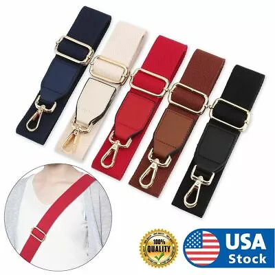 Women Shoulder Bag Belt Strap Crossbody Adjustable Replacement Handbag Handle US • $8.09