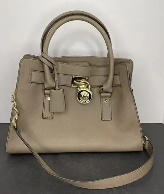 Michael Kors Handbag Hamilton Medium Purse Satchel 6736968 Used • $39.99