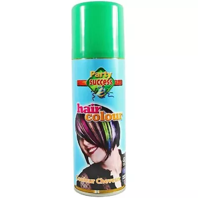 Party Success Temporary Wash Out Hair Colour GREEN 125ml Spray FAST & FREE P&P! • £6.95