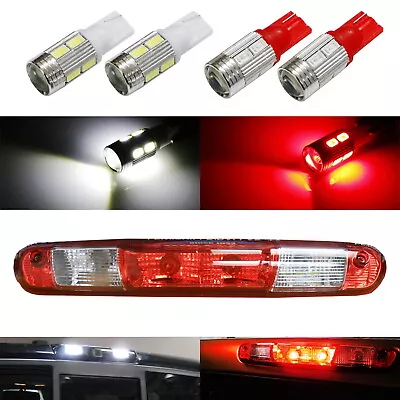 (4) 10-SMD LED Bulbs For Ford Chevy GMC Etc High Mount 3rd Brake Stop Light Lamp • $16.19