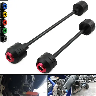 For YAMAHA YZF R1 R1S R1M R6 Front Rear Axle Crash Protector Wheel Fork Slider • $39.91