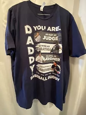 SALE - New York Yankees T Shirt Aaron Judge Yankees-daddy You Are Size S - 5XL • $19.99