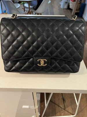 $7500 • Buy CHANEL Caviar MAXI CLASSIC HANDBAG!