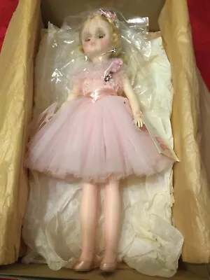 Vintage Blonde Madame Alexander 17  ELISE BALLERINA In Pink #1630 - MINT IN BOX • $49.95