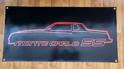 Big Vinyl Banner Monte Carlo SS Sign Poster Racing 4'x2' • $59.99