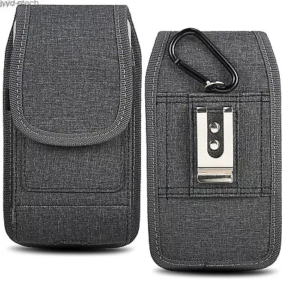 For IPhone XS XR  11 /12/13/14/15 Pro Belt Phone Pouch Holster Clip Case Cover • $12.63