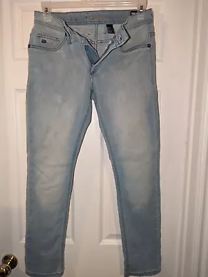 Buffalo David Bitton Super Max-x Slim Light Blue Jeans Size 30X30 • $22.67