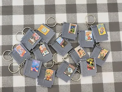 3D Printed Nintendo Cartridge Keychains • $10