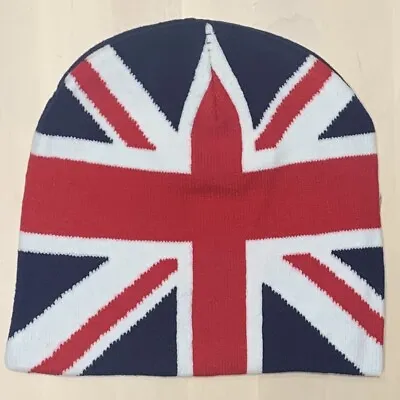 Union Jack Beanie/woolly Hat. One Size. Warm. Cheap • £3.99