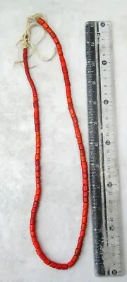 Vintage Nagaland Tribal Red Coral Necklace • $150