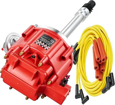 HEI Distributor For Chevy Small Big Block W/ Spark Plug Wires Ignition Combo Kit • $99.99