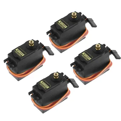 $15.89 • Buy 4x MG995 180° High Torque Metal Gear RC Servo Motor For Boat Helicopter Car Set
