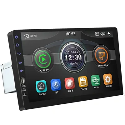 9inch 1Din Multimedia MP5 Player Radio Car Stereo Touch Screen Mirror Link WINCE • $107.90