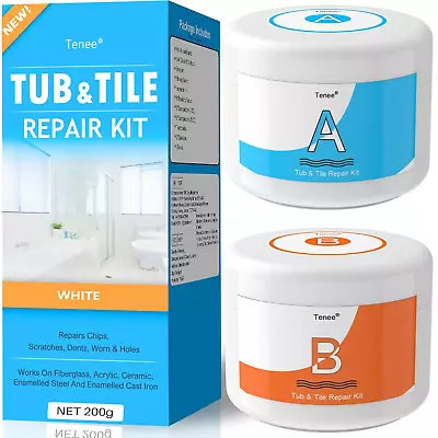 Shower Tray Repair Kit 200g Tile Repair Kit With Super Adhesion Waterproof And • £12.23