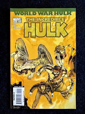 World War Hulk The Incredible Hulk #111 Marvel MCU 2007 Comic Parker Sotomayor • $5.60