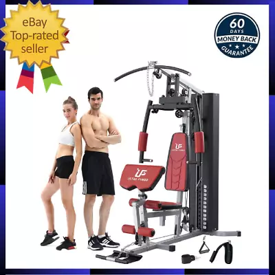 Multifunctional Home Gym Equipment Workout Station With Pulley System Arm • $912.82