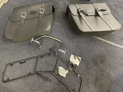 Moto Guzzi Saddlebags Innerbags  And Rack New • $250