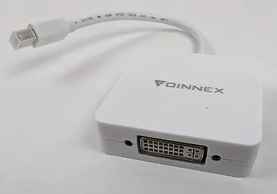 FOINNEX 3-in-1 Mini DisplayPort/Thunderbolt To VGA HDMI DVI 4K Adapter MD-VHD10 • $10.76