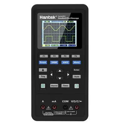 Hantek Handheld 2in1 2CH Digital Oscilloscope Tester Multimeter 40MHz 70MHz DMM • $124.99