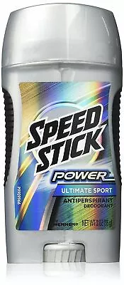 Speed Stick Antiperspirant Deodorant Ultimate Sport All Day Dry Fresh Cool 3 Oz • $10.77