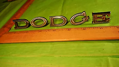 BX12 Dodge Hood Nose Letter Emblems Vintage 1969-71 #2998274-7 DODGE POLARA • $79.99