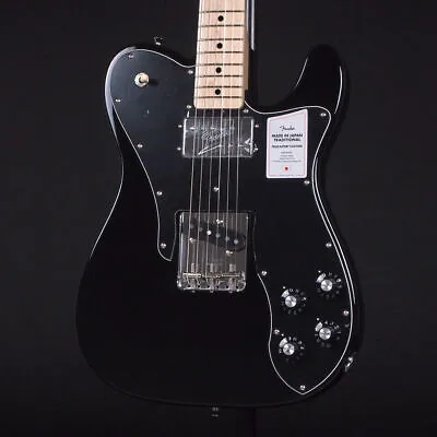 Fender  Japan Traditional 70s Telecaster Custom Maple Fingerboard   Black ~ • $2916.21