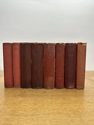 Lot Of 8 Vintage German Books Volumes Set 1929 Dostoevsky & Goethe’s Work HC • $100