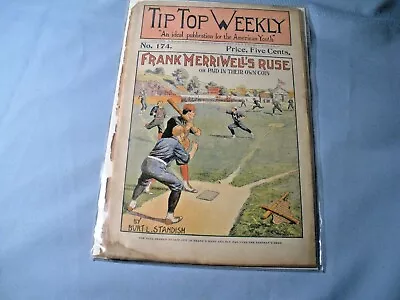 Tip Top Weekly Magazine #174 August 1899 Baseball Cover  • $59.95