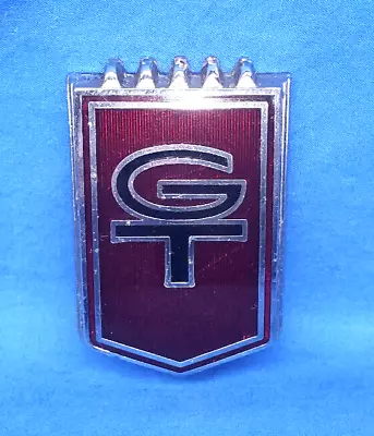 Vintage OEM 1965 1966 Mustang GT Enamel Emblem Fender Badge • $49.99