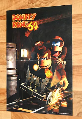 1999 Nintendo Donkey Kong 64 / South Park Rally Rare Small Poster 44x30cm N64 • $44.90