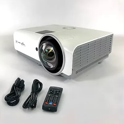 Vivitek DW884ST DLP Projector Short-Throw 3600 Lumens Home Theater Full HD 3D • $218.53