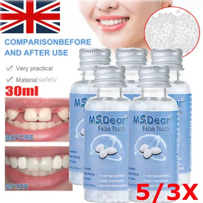 Resin False Teeth Solid Glue Temporary Tooth Gap Filler Material FakeTeeth Maker • £5.75