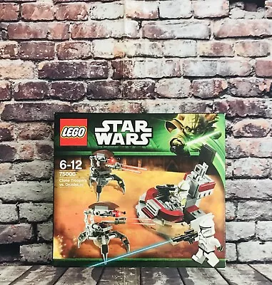 LEGO Star Wars: Clone Troopers Vs. Droidekas (75000) BNIB • $99.99