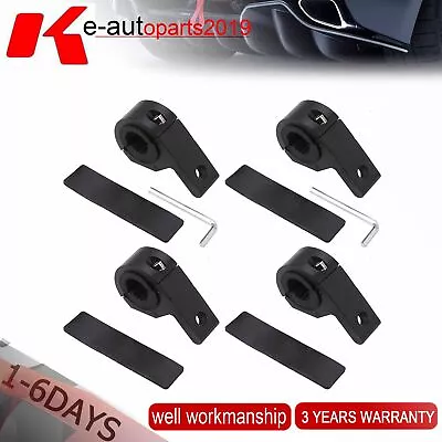 4 Set 19-32mm 1.2  Bullbar Pipe Mount Bracket Clamps LED Work Light Bar+Insert • $26.95