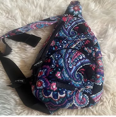 Vera Bradley HAYMARKET PAISLEY Sling Backpack Small NWT • $14.99