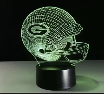  🏈🏈 NFL Green Bay Packers Football 3D Light 🏈🏈 • $19.98