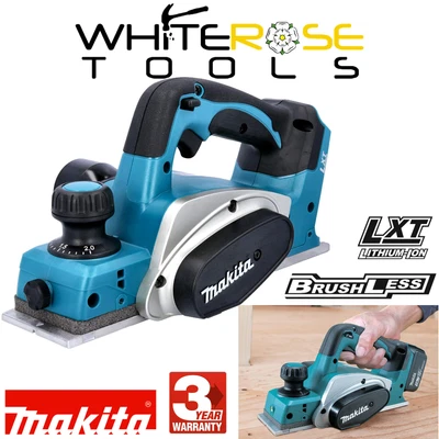 £121.75 • Buy Makita Planer 82mm Compact Heavy Duty 18V LXT Li-ion Cordless DKP180Z Body Only