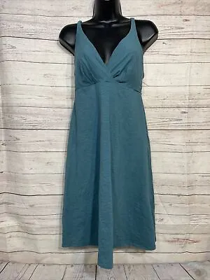 Women’s New W/ Defect Teal Patagonia Knit Dress-Size M • $19.99